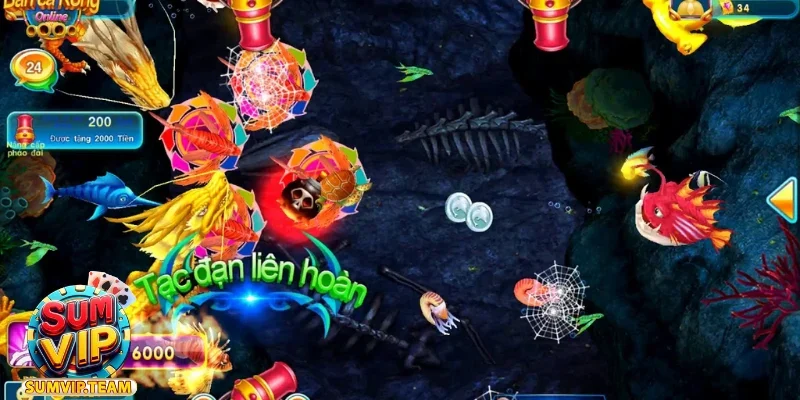 Game Bắn Cá Rồng Chi Tiết Chiến Thuật Chinh Phục Dễ Dàng 3 Nâng cấp vũ khí và kỹ năng trong game săn cá rồng