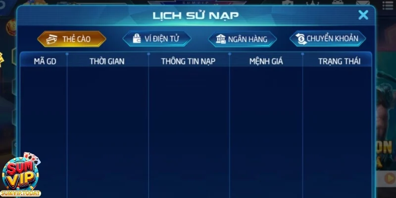 Nạp tiền sumvip 2 Hướng dẫn chi tiết cách nạp tiền nhanh chóng